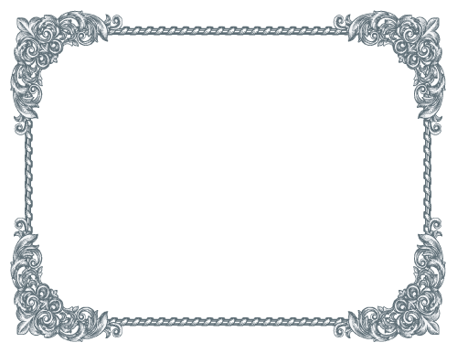 Printable Certificate Border Style Ten (Border Only)